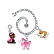 CHARM IT! "I Love Dogs" Charm Bracelet Set with Carry Pouch
