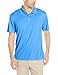Haggar Men's Short-Sleeve Mini-Grid Two-Button Polo
