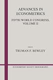 Advances in Econometrics (Econometric Society Monographs)
