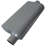 Flowmaster 842551 50 Delta Muffler 409S - 2.50 Offset IN 2.50 Center OUT - Moderate... by Flowmaster