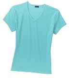 Hanes Ladies Classic-Fit V-Neck T-Shirt (S22C) Tee
