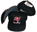 Tampa Bay Buccaneers Black Plastic Snapback Adjustable Plastic Snap Back Hat / Cap