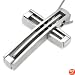 Contemporary Cross Stainless Steel Pendant
