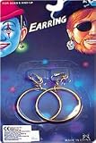Pirate Earrings (set of 2) - Gold Hoops