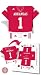 Set of 96 Arkansas Razorbacks Football JerseyNaps® Party Napkins NCAA College Athletics