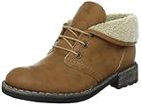 Rieker 74612-22, Damen Fashion Halbstiefel & Stiefeletten, Braun (noce/beige 22), EU 41