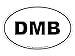 Euro Oval - DMB Bumper Sticker)