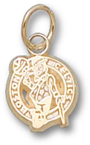 Boston Celtics Pendant - 10K Gold Team Loog