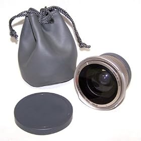 Opteka .42x HD� Wide Angle Panoramic Macro Fisheye Lens for Canon EOS / EF