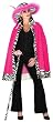 Velvet Pimpslap Costume Cape