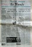 MONDE (LE) [No 15206] du 18/12/1993 - LE N+ÑUD GORDIEN MACEDONIEN - LA REPRISE ECONOMIQUE POURRAIT S'AFFIRMER EN 1994 PAR ALAIN VERNHOLES - LES DEFENSEURS DE L'ECOLE PUBLIQUE VEULENT AMPLIFIER LEUR PROTESTATION - MENACES SUR L'AIDE AU TIERS-MONDE - LES CHEMINS AFRICAINS DU SIDA PAR JEAN-YVES NAU.