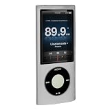 (Clear Nano 5th Gen) 5 in 1 iPod Nano 5th generation silicone case bundle for 5th Gen accessories skin cover, armband, car charger, home charger, USB cable