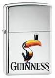 Original Zippo Lighter ZIP315 Guiness Toucan High Polish Chrome