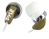 Pyle PIEH40T Ultra Slim Super Bass In-Ear Earbud Stereo Headphones for iPod/MP3/Any Media Player ( Tan)