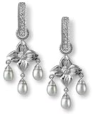 Pearl Chandelier Flower Charms