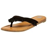 R2 Womens Harlow Fringe Flat Thong