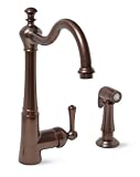 Sonoma Single Handle Kitchen Faucet with Sprayer (Oil Rubbed Bronze)
