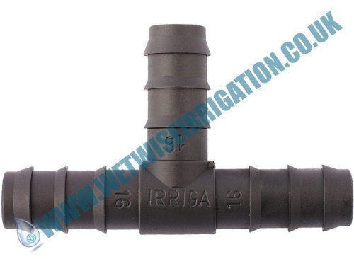 Pipe Fitting - 32mm Barbed Tee Connector (2 pack), Irrigation Pond Feature