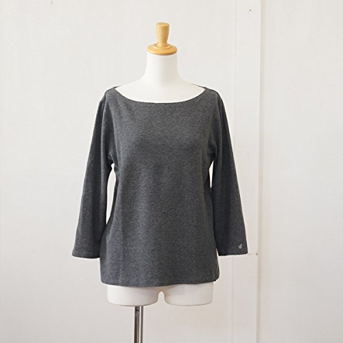 (ダナファヌル) DANA FANEUIL フライスコットンボートネック７分袖カットソー