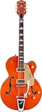 Gretsch Guitars G6120DE Duane Eddy Hollowbody Electric Guitar (Western Orange Stain)