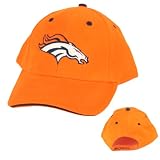 Denver Broncos Orange Yard Line Adjustable Baseball Hat