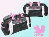 【送料無料】【CHOOP】ハート&スターBIGボストンバッグ★ブラック
