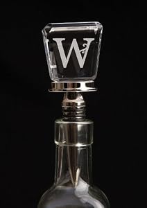 Monogram Bottle Stopper - W