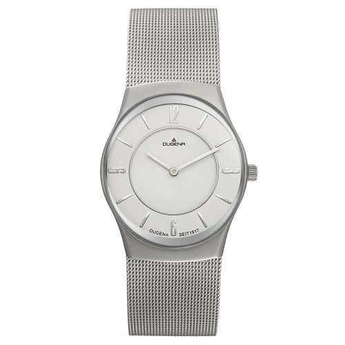 DUGENA DESIGN Herrenuhr Quarzuhr mit Metallband  4460340 Preisvergleich