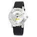 NFL Men's PK20010 Green Bay Packers "Team Player" Black Leather Watch