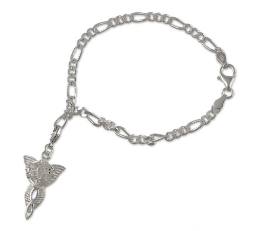 Herr der Ringe Schmuck Arwens Abendstern Bettelarmband 925 Silber Preisvergleich