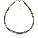 nOir Maasai Navajo Single Strand Beaded Choker