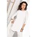 White Moss Crepe Three Piece Set (Petite, Tall & Misses Sizes XS-3X)