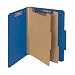 Smead Classification Folder, Letter, 2/5 Right Of Center, 2 Dividers, Dark Blue, 10 Per Box (14032)
