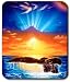 Whale Tail at Sunset - Mouse Pad