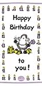 Schokolade ...Happy Birthday to you!...
