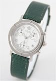 エルメス クリッパー クロノグラフ レザー グリーン/ホワイト レディース CL1.310.132/BVE　[並行輸入品]