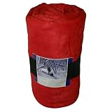 Red Color Blanket (Short Fur) Red/Burgundy