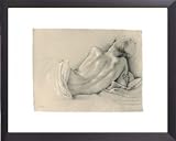 Women Poster Art Print and Frame (Wood) - Study For The Odalisk, Francine Van Hove (20 x 16 inches)