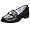 Black/Black Leather