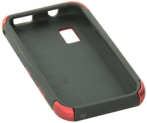 MyBat SAMI500HPCSK002NP Titanium Fishbone Case for Samsung Fascinate/Mesmerize i500 - 1 Pack - Retail Packaging - Red/Black