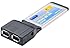 Best Connectivity ExpressCard to Firewire IEEE 1394a Controller Card SD-EXP30012