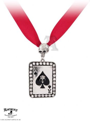 Ace Of Spades Pendant by Alchemy UL17