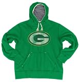NFL Men's Green Bay Packers Bigger Better Logo Pull Over Hoodie (Fairway, X-Large)