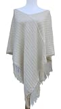 41ILiptY3pL. SL160  Handmade Organic Cotton Poncho   Natural Oats