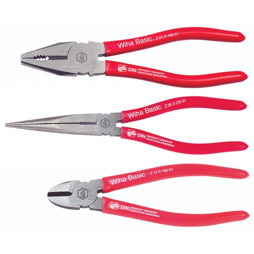 Wiha 32698 Pliers and Cutter Set, 3 Piece On Sale