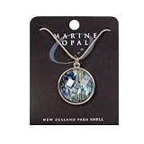 Review Puckator  / Marine Opal Pendant- Round Snake Chain