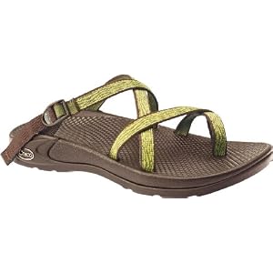 Chaco Ladies Zong EcoTread Sandals Zebra Green by Chaco