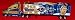 St.Louis Rams Kurt Warner NFL Superstar Fleer/Upper Deck Peterbilt Semi Tractor Trailer 1/80 Die Cast Model Limited Edition Serially Numbered