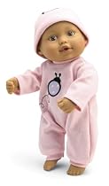 Wild Planet Water Babies 9" Hispanic Newborn Pink Ladybug Sleeper