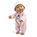 Wild Planet Water Babies 9" Hispanic Newborn Pink Ladybug Sleeper